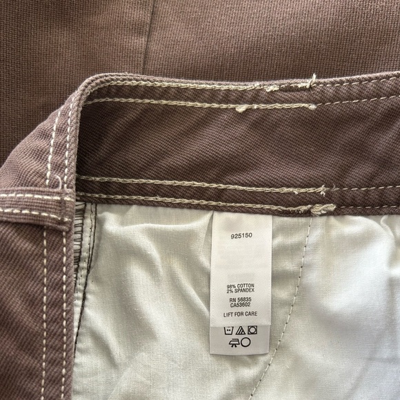 Cabela's Skirt Brown Knee Length Straight - Picture 4 of 6